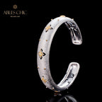 Seidiges Kleeblatt-Armband 6105