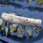 Seidiges Kleeblatt-Armband 6105