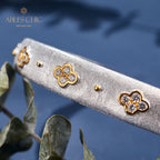CZ Kleeblatt Armband 6107