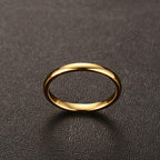High Polished Tungsten Wedding Band Classic Engagement Ring Wholesale 2mm - Ables Mall