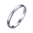 High Polished Tungsten Wedding Band Classic Engagement Ring Wholesale 2mm - Ables Mall