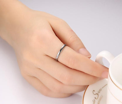 High Polished Tungsten Wedding Band Classic Engagement Ring Wholesale 2mm - Ables Mall