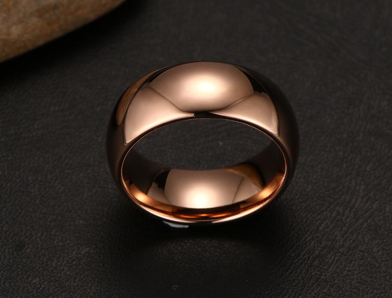 High Polished Tungsten Engagement Band Mens Wedding Ring Wholesale - Ables Mall
