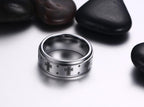 White Tungsten Wedding Band Cross Engagement Ring Wholesale 8mm - Ables Mall