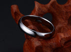 Classic Domed Gold Tungsten Engagement Band Couple Ring Wholesale Plated 4mm 6mm - Ables Mall