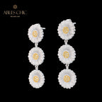 Daisy Chandelier Seidige Ohrringe 6134