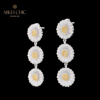 Daisy Chandelier Seidige Ohrringe 6134