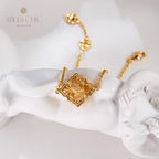 Kleeblatt-Kettenarmband 6129