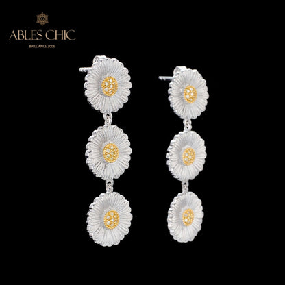 Daisy Chandelier Seidige Ohrringe 6134