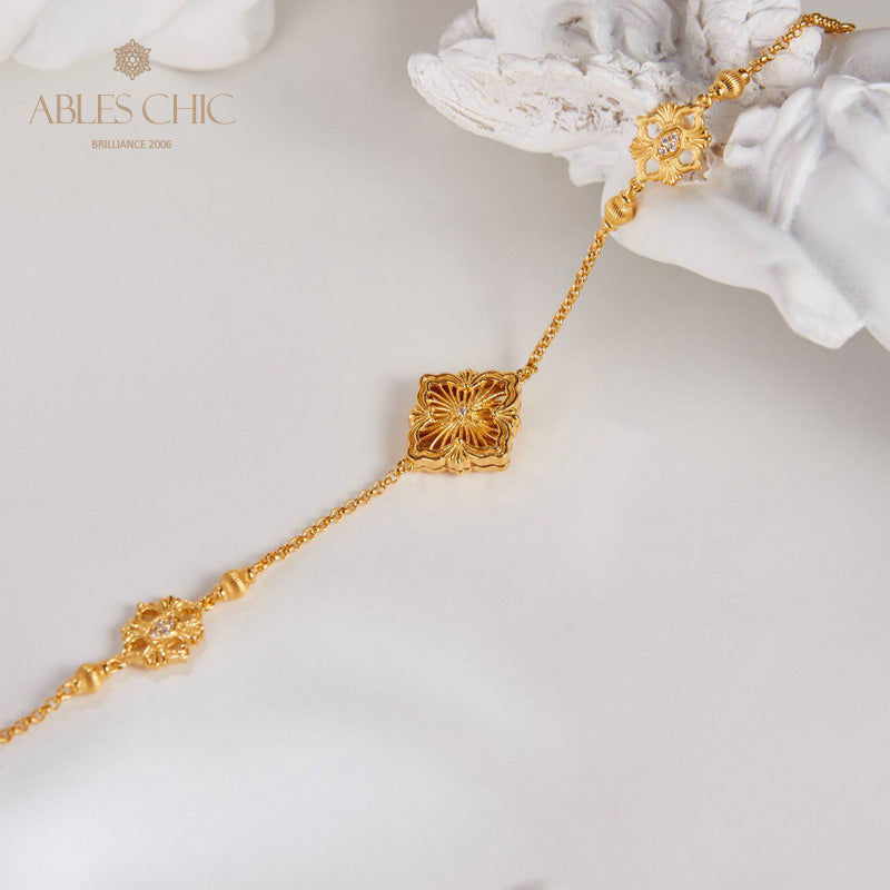 Kleeblatt-Kettenarmband 6129
