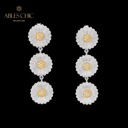 Daisy Chandelier Seidige Ohrringe 6134