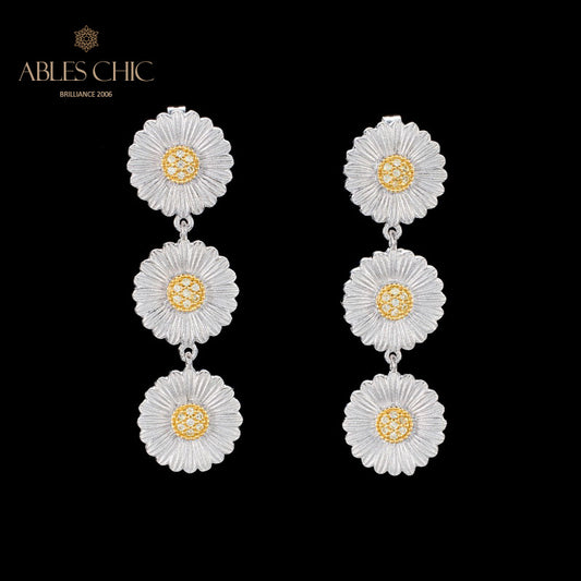 Daisy Chandelier Seidige Ohrringe 6134