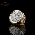 Byzantinischer Herakles-Münzring