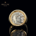 Byzantinischer Herakles-Münzring