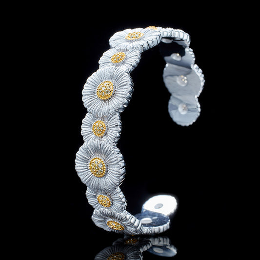 Gänseblümchen-Blumenarmband 5908