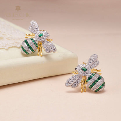 Vivid Beetles Bienenohrringe 5777