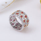 Rubin-Akzent-Bandring 5290