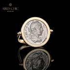 Griechenland Nicephorus III Münzanhänger Ring