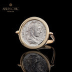 Griechenland Nicephorus III Münzanhänger Ring