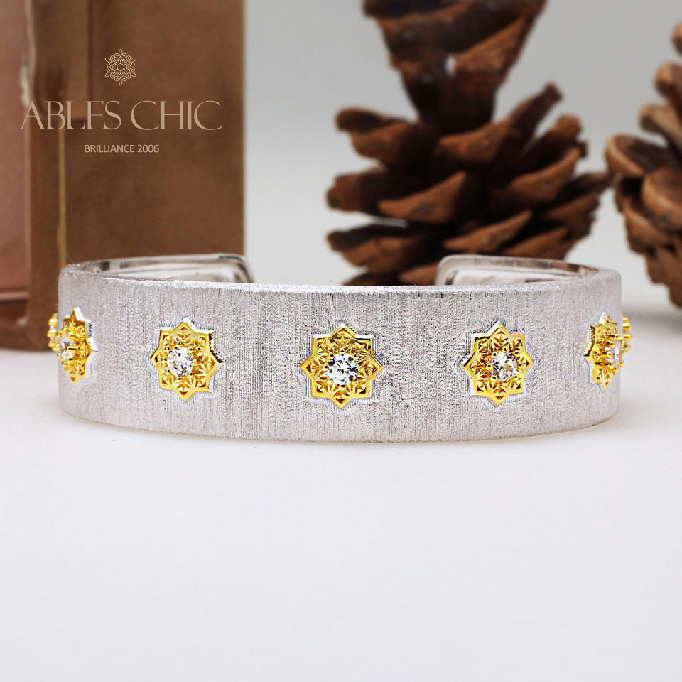 Stoffelement Sternenarmband 5206