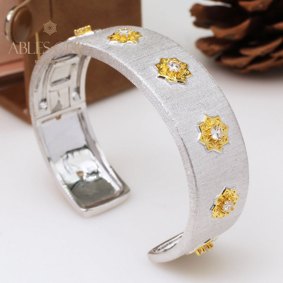 Stoffelement Sternenarmband 5206