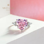 Rosa Saphir Ehering R0926