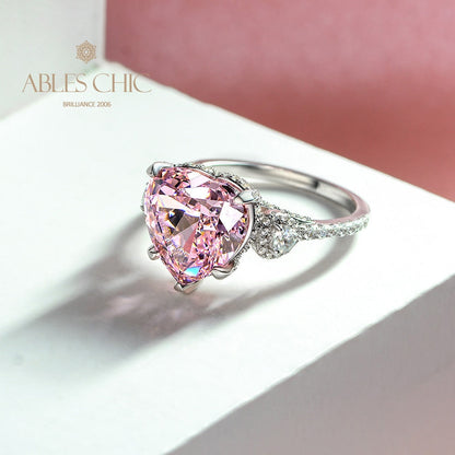 Rosa Saphir Ehering R0926