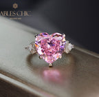 Rosa Saphir Ehering R0926