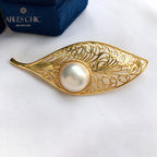 Mabe Pearl Filigraner Blattanhänger 5844
