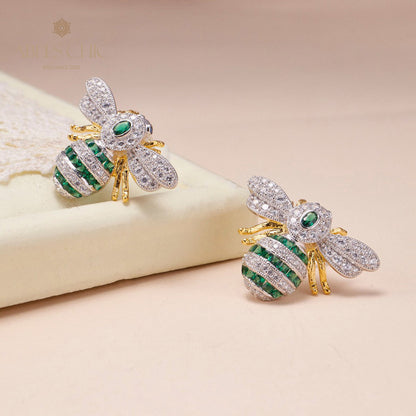 Vivid Beetles Bienenohrringe 5777