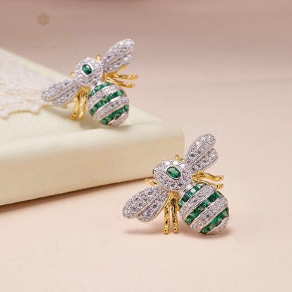Vivid Beetles Bienenohrringe 5777