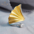 Ginkgoblatt-Blumenring 5859