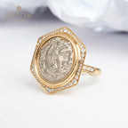 Byzantinischer Herakles-Medaillonring