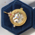 Taschenuhr-Medaillon-Halskette 5788