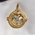 Taschenuhr-Medaillon-Halskette 5788