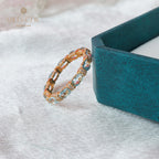 Aquamarin Stapelring 6042