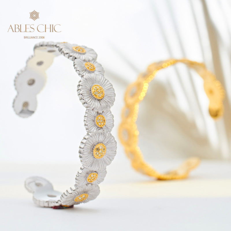 Gänseblümchen-Blumenarmband 5908