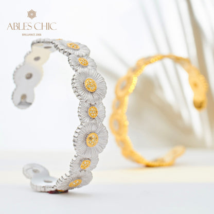 Gänseblümchen-Blumenarmband 5908