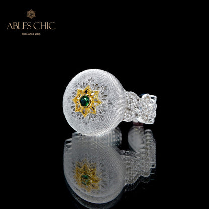 Stoff-Laubsäge-Blumenring 5885