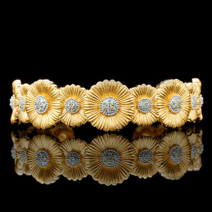 Gänseblümchen-Blumenarmband 5908