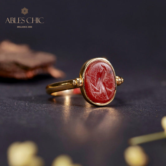 Byzantinischer Siegelmedaillonring