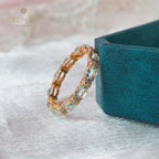 Aquamarin Stapelring 6042