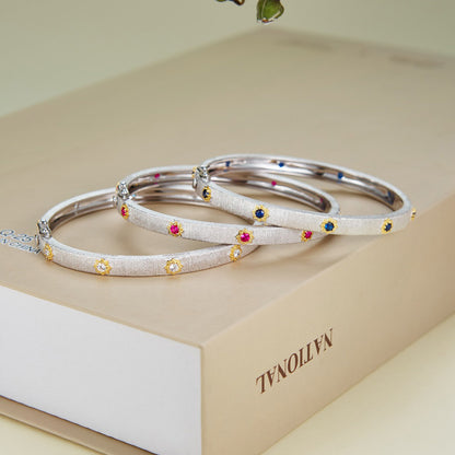 Sonnenblumen-Armband mit Scharnier 5464