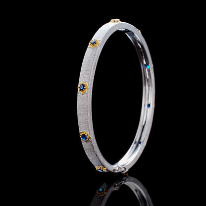 Sonnenblumen-Armband mit Scharnier 5464