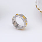 Sternenblumen-Seidenring 5025